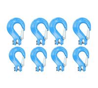 AB Tools Clevis Sling Hook Safety Catch Max Lifting Capacity 2 Ton For 8mm Chain 8Pk