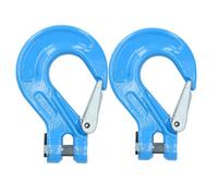 AB Tools Clevis Sling Hook Safety Catch Max Lifting Capacity 3.15 Ton 10mm Chain 2Pc