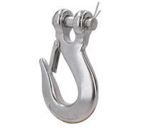 AB Tools Clevis Sling Slip Hook With Safety Catch Stainless Steel For 10mm Chain Lifting 1Pc