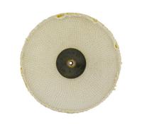 AB Tools Coarse Sisal Fast Cut Buffing Polishing Mop 10" X 1" 2 Section 1St Stage Metal