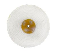 AB Tools Coarse Sisal Fast Cut Buffing Polishing Mop 6" X 1" 2 Section 1St Stage Metal