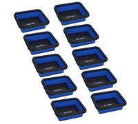 AB Tools Collapsible Magnetic Magnet Parts Tray Storage Holder Container 132 X 158mm 10 Pack