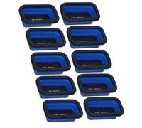 AB Tools Collapsible Magnetic Magnet Parts Tray Storage Holder Container 80 X 135mm 10 Pack