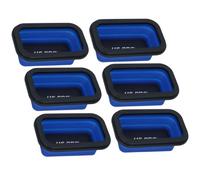 AB Tools Collapsible Magnetic Magnet Parts Tray Storage Holder Container 80 X 135mm 6 Pack