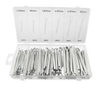 AB Tools Cotter Pin Split Pins Large Sizes Fasteners 144Pc Ast13