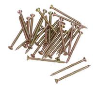 AB Tools Countersunk Multi Purpose Chipboard Wood Timber Screws 50mm Long 35Pc
