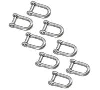 AB Tools Countersunk Pin Dee Shackle 8Pk 8mm Hex Socket Rigging Link Stainless Steel 316