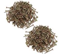 AB Tools Countersunk Wood Screws 5.0 X 50mm Serrated Edge Prevent Splitting Pz2 400Pc