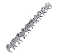AB Tools Crowfeet Crowfoot Wrench Crows Feet Spanner Socket 3/8 In Drive 10Pc