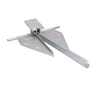 AB Tools Crown Stock Spade Cruising Anchor 7kg Galvanised Medium/Large Boats Yachts