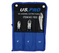 AB Tools Cutting Plier Side Diagonal Cutters Wire Cable Snips 6In / 8In / 10In