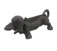 AB Tools Dachshund Boot Scraper Dog Door Stop Cast Iron Mud Muck Wedge Animal House