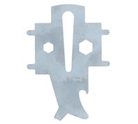 AB Tools Deck Filler Plate Shackle Key Multi-tool for Boat Fuel Waste Water Universal Plugs