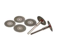 AB Tools Diamond Cutting Disc Rotary Tool 6Pc Mini & Drills Hobby Crafts