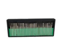 AB Tools Diamond Deburring Engraving Set Suitable For Most Rotary Tools 150 Grit 30Pc