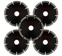 AB Tools Diamond Mortar Raking Disc Pointing Disc Blade Masonry 115mm X 5.25mm 5Pk