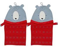 AB TOOLS Dog Advent Calendar Snuffle Dog Toy Interactive Count Down 2PK