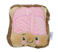 AB Tools Dog Christmas Gift Smoked Salmon On Brown Bread Plush Squeaky Festive Toy