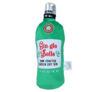 AB Tools Dog Christmas Gin-Gle Bells Festive Squeaky Plush Play Toy Dog Xmas Present