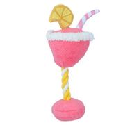 AB Tools Dog Puppy Gift Cocktail Rope Toy Drink Themed Soft Plush Toy Present