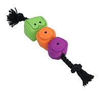 AB Tools Dog Puppy Small Plush Comfort Squeaky BOO Rope Play Toy