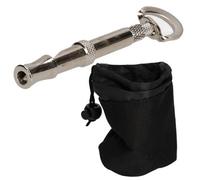 AB Tools Dog Puppy Training Bundle Silent Adjustable Whistle With Treat Bag