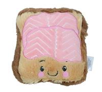 AB Tools Dog Smoked Salmon On Brown Bread Plush Squeaky Festive Toy