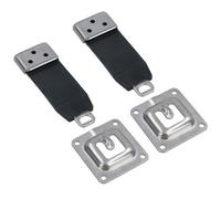 AB Tools Door Retaining Retainer Check Straps Stainless Steel For Trucks Trailers Vans 2Pc