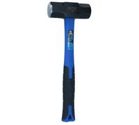 AB Tools Double Face Sledge / Lump Hammer Tpr Handle Fibreglass Shaft 4Lb
