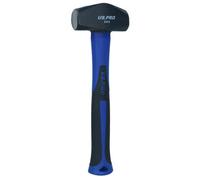 AB Tools Double Face Sledge / Lump Hammer Tpr Handle With Fibreglass Shaft 2Lb Brick