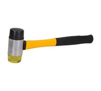 AB Tools Double Headed Face Rubber And Soft Nylon Hammer Mallet 45mm Head Width