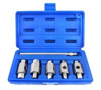 AB Tools Drain Sump Plug Key Tools For Engines Axles Gear Box Car Repair Oil Change 5Pc