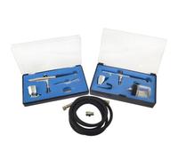 AB Tools Dual Action Airbrush Air Brush Spray Gun Complete Kit 0.3mm Nozzle Hobby Paint