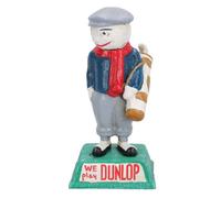 AB Tools Dunlop Golf Man Figure Statue Cast Iron Golfer Mascot Ornament House Home