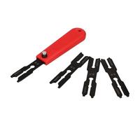AB Tools E-Clip Fastener Remover And Installer Tool Set For E Clips 6mm - 9mm 5Pc Set