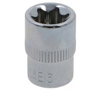 AB Tools E16 Female Torx Socket Star Bit 3/8" Drive Standard External Chrome Vanadium