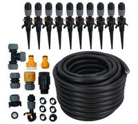 AB Tools Easy Drip Micro Garden Bed Plant Universal Watering Kit For 10M2 Hozelock