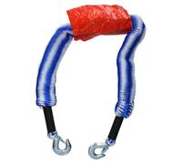 AB Tools Elasticated Tow Rope With Snap Shackles 2500Kg Rated Towing Strap
