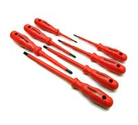 AB Tools Electrical Electricians Insulated Grip Screwdriver Set Expert Vde 7Pc Sil02