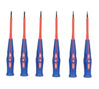 AB Tools Electricians Vde Precision Tamper Torx Star Screwdriver Set T5 - T10 6Pc Kit