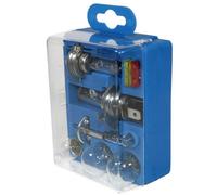 AB Tools Emergency Breakdown Car Bulb And Fuse Assortment Kit (Mini Blade Normal) 13Pc