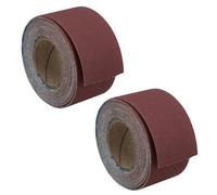 AB Tools Emery Cloth Roll Abrasive Sanding Sheet 240 Grit 3.8Cm X 460Cm Aluminium Oxide 2Pc