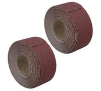 AB Tools Emery Cloth Roll Abrasive Sanding Sheet 60 Grit 3.8Cm X 460Cm Aluminium Oxide 2Pc