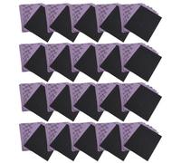 AB Tools Emery Cloth Sheets Abrasive Sandpaper Sheet Aluminium Oxide Mixed Grit 200Pk
