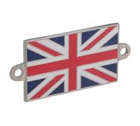 AB Tools Enamelled Union Jack Flag Badge Metal Classic Gb Car Emblem