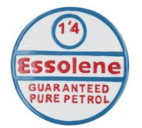 AB Tools Esso Aluminium Sign Plaque Door Wall Garage Petrol Oil Workshop Garage Auto