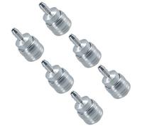 AB Tools Euro Air Line Hose Quick Release Connector Coupler Barb With 8mm Hose Tail 6Pc