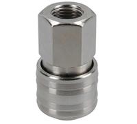 AB Tools Euro Air Line Quick Release Hose Coupler Connector 1/4 Bsp Female Thread 1Pc