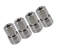 AB Tools Euro Air Line Quick Release Hose Coupler Connector 1/4 Bsp Female Thread 4Pc