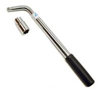 AB Tools Extendable Wheel Brace Wrench Socket Driver Bar 21" Long 17mm 19mm Socket